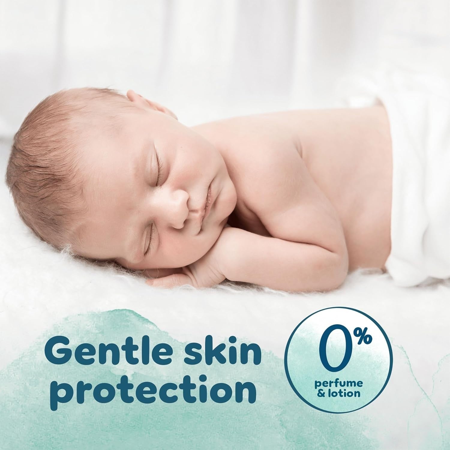 Pampers Harmonie Nappies Size 1, 180 Count | Gentle Skin Protection Baby Diapers by Pampers