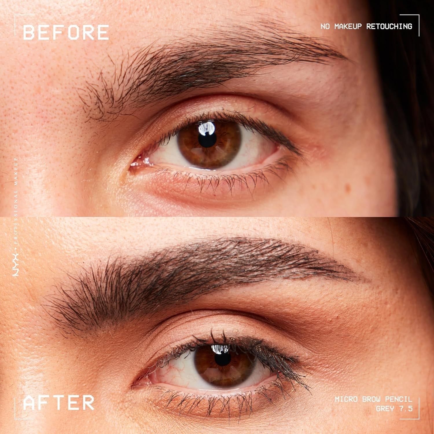 NYX Professional Makeup Micro Brow Pencil Grey | Precise Eyebrow Definer by NYX PROFESSIONAL MAKEUP