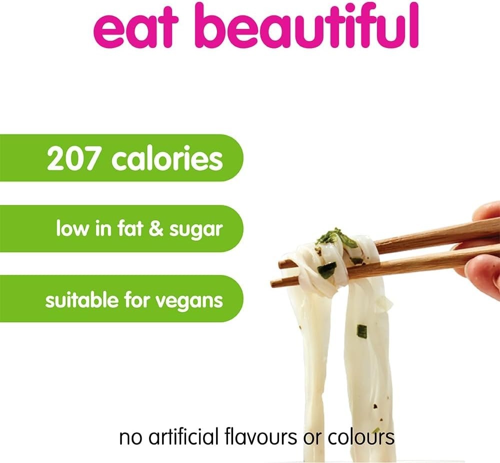 Itsu Chilli Miso Rice Noodles – Instant Cup Soup, Vegan & Gluten-Free, 6 x 60g by Itsu