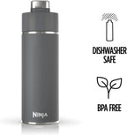 Ninja Thirsti 700ml Stainless Steel Water Bottle Flask Leak Proof Insulated by Ninja