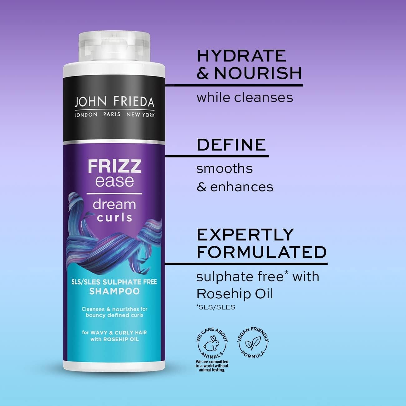John Frieda Frizz Ease Dream Curls Shampoo & Conditioner Duo 2x500ml Set by JOHN FRIEDA