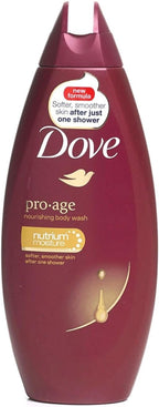 Dove Pro Age Body Wash 250ml x3 | Nourishing Moisturising Shower Gel Pack by Dove