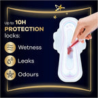 Always Ultra Secure Night Sanitary Towels Size 4 with Wings 20 Pads, Super Absor by Always