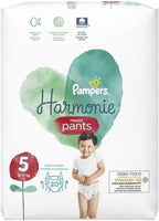Pampers Harmonie Size 5 Pants 20 Diapers (12-17kg) Natural & Skin-Friendly Care by Pampers