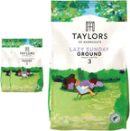 Taylors of Harrogate Lazy Sunday Ground Coffee 454g x3 Bags Medium Roast by Taylors of Harrogate