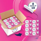 Lil-Lets Non-Applicator Tampons Super Absorbency Pack of 8 Extra Comfort by Lil-Lets