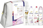 Dove Radiantly Refreshing Beauty Bag | Body Wash, Lotion & Deodorant Gift Set by Dove