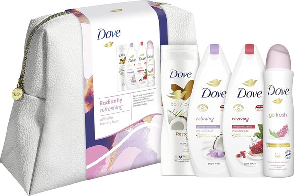 Dove Radiantly Refreshing Beauty Bag Body Wash Deodorant