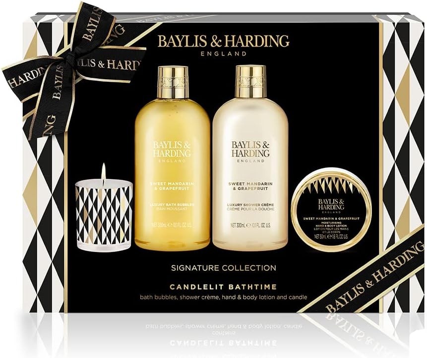 Baylis & Harding Sweet Mandarin & Grapefruit Gift Set | Vegan Bath & Relaxation by Baylis & Harding