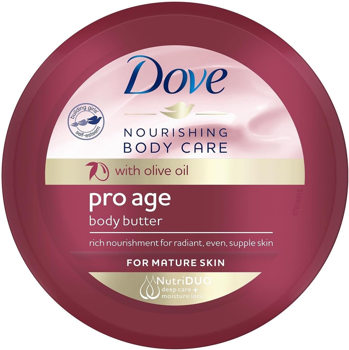 Dove Pro Age Nourishing Body Butter 250ml x3 | Olive Oil Moisturiser Skin Care by Dove