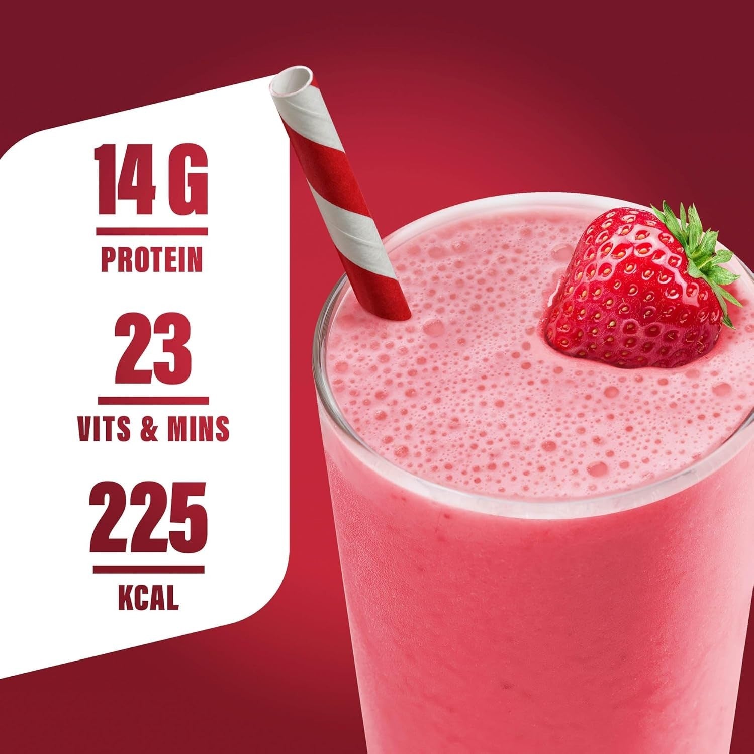 SlimFast Strawberry Meal Replacement Shake 1.825kg 50 Servings Weight Loss by Slim Fast