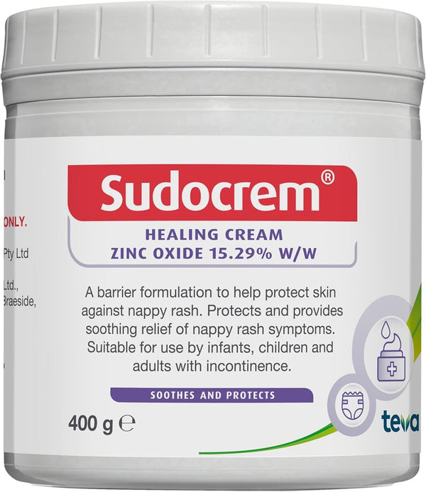 Sudocrem Antiseptic Healing Cream 400g – Soothes & Protects Sensitive Skin