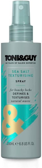 Toni & Guy Sea Salt Texture Spray 200ml Hair Spray for Natural Waves & Volume by TONI&GUY