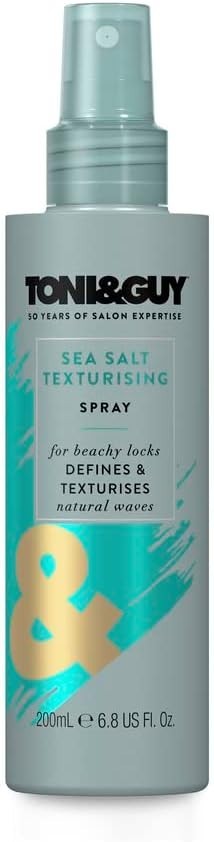 Toni & Guy Sea Salt Texture Spray 200ml Hair Spray for Natural Waves & Volume by TONI&GUY