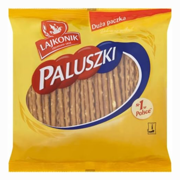 Salted Pretzel Sticks – Lajkonik Oven Baked Snack Packs | Crispy Bulk Snack