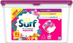 Surf 3-in-1 Tropical Lily Laundry Capsules | 135 Washes XL Pack Detergent by Surf