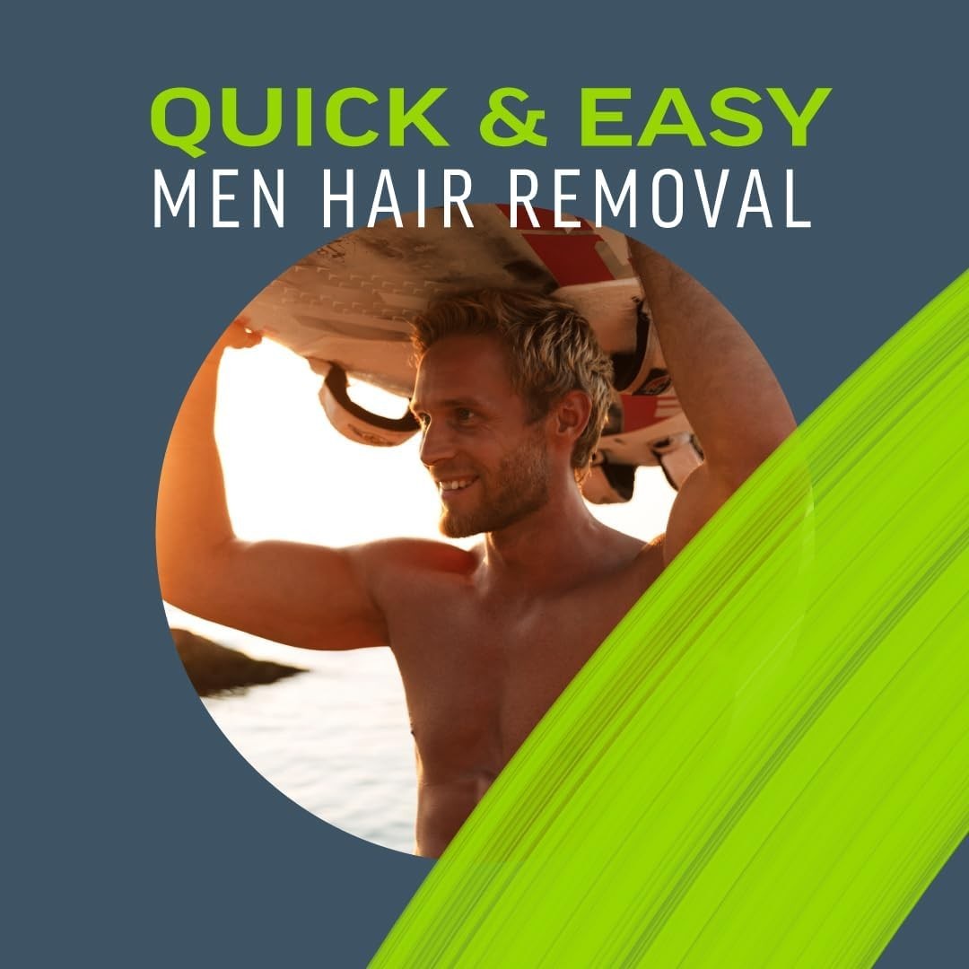 Veet Men Intimate Hair Removal Kit Sensitive 3 Pack + Aftercare Balm 100ml+50ml by VEET