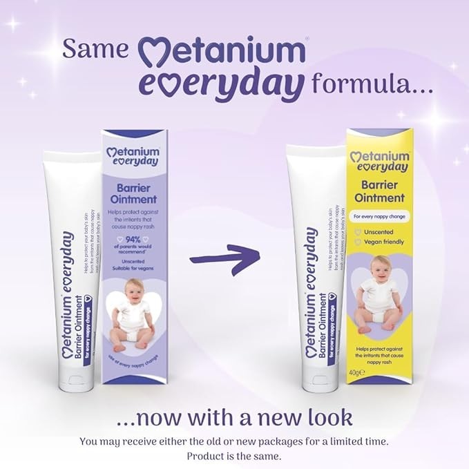 Metanium Everyday Barrier Ointment, Protection From Irritants, For Everyday Napp by Metanium