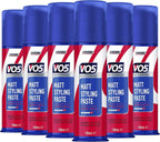 VO5 Matt Styling Paste 600ml (6x100ml) –Shape & Hold Hair Clay for All Hair Type by Alberto VO5