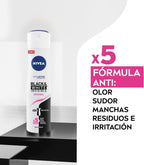 NIVEA Black & White Invisible Original Anti-Perspirant Spray 200ml - Pack of 6 by NIVEA
