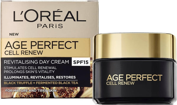 L’Oreal Paris Age Perfect Cell Renew Day Cream SPF15 50ml | Mature Skin Care