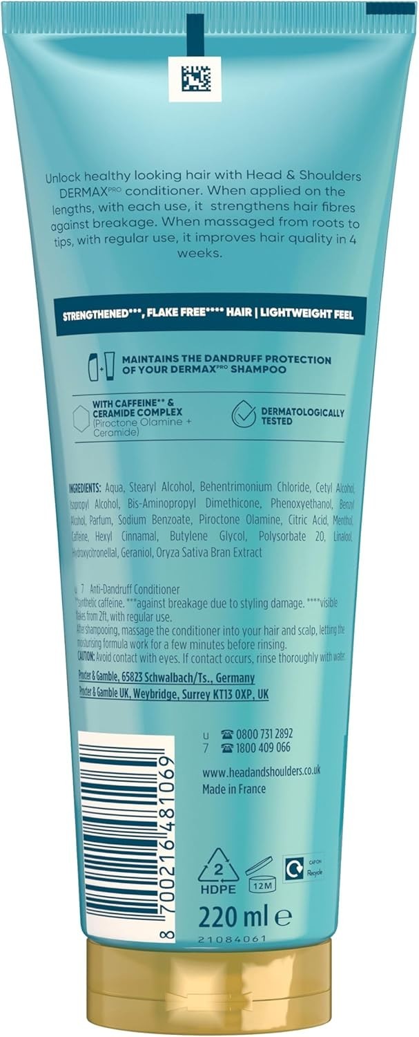 Head & Shoulders DermaXPro Revitaliser Conditioner 220ml | Dry Scalp & Hair by head & shoulders