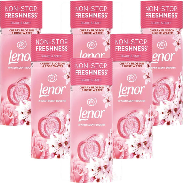 6x Lenor Inwash Scent Booster Cherry Blossom And Rose Water