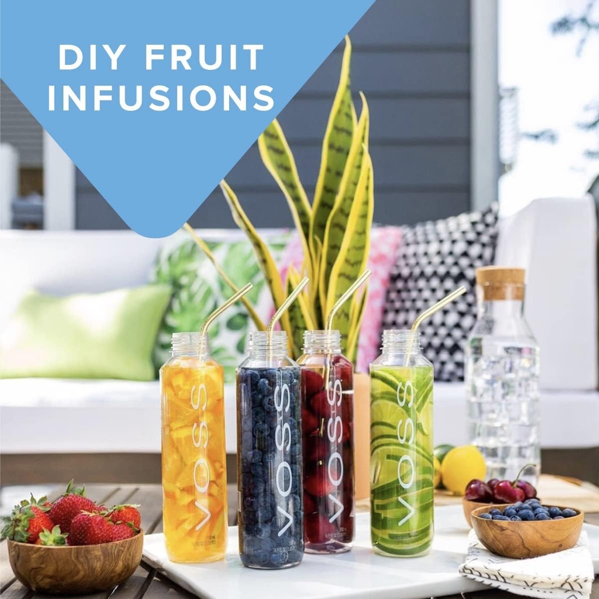 Voss Artesian Still Water 330ml Glass Bottle Premium Natural Pure Norway Water by VOSS