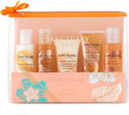 Sanctuary Spa Petite Retreat Gift Set | Travel Bag with Vegan Bath & Body by Sanctuary