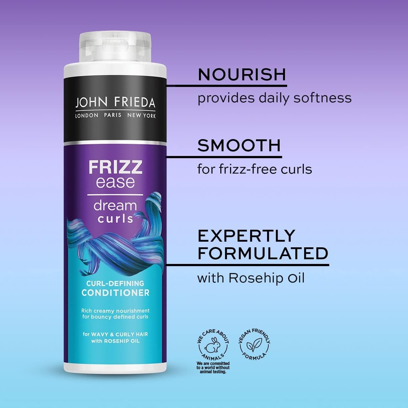 John Frieda Frizz Ease Dream Curls Shampoo & Conditioner Duo 2x500ml Set by JOHN FRIEDA