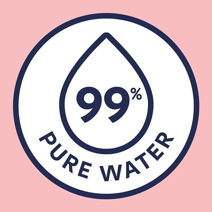 Andrex Pure Care Washlets Flushable Toilet Wipes 12 Pack | Biodegradable, Gentle by Andrex