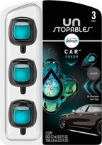 Febreze Car Air Freshener Vent Clip Unstoppables Fresh Scent 0.07oz 3 Pack by Febreze