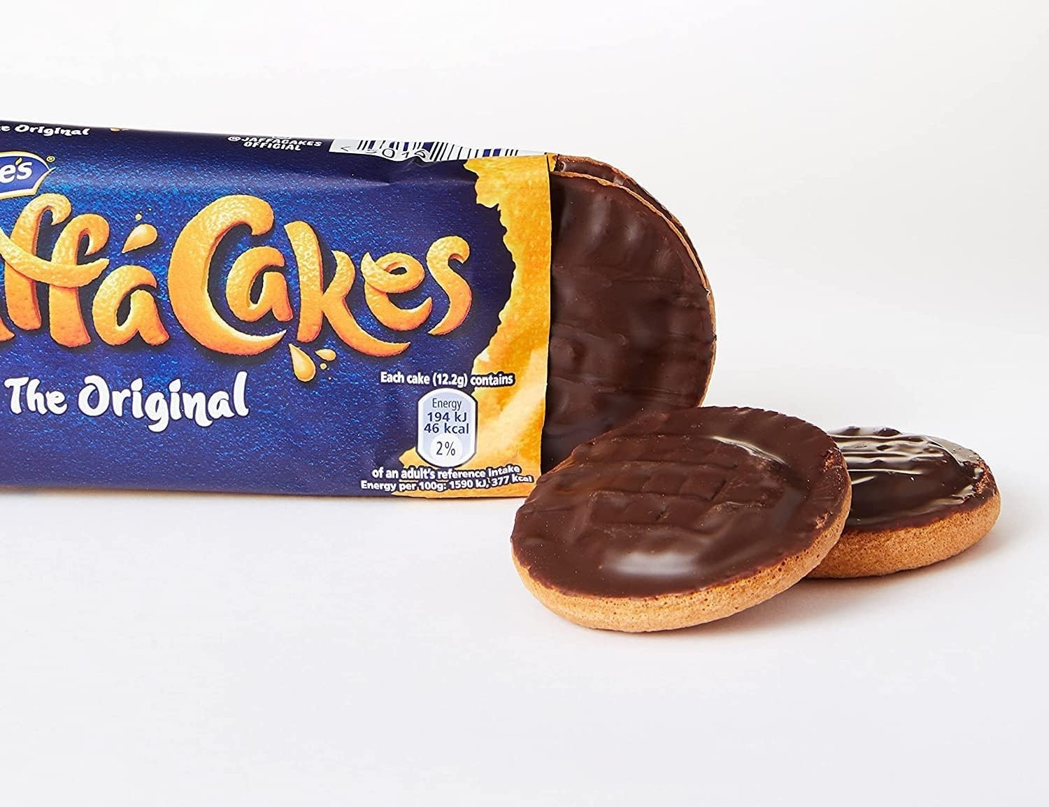 McVitie’s Jaffa Cakes Snack Pack – 20 Single Serve Packs (80 Cakes) – Orange by McVitie's