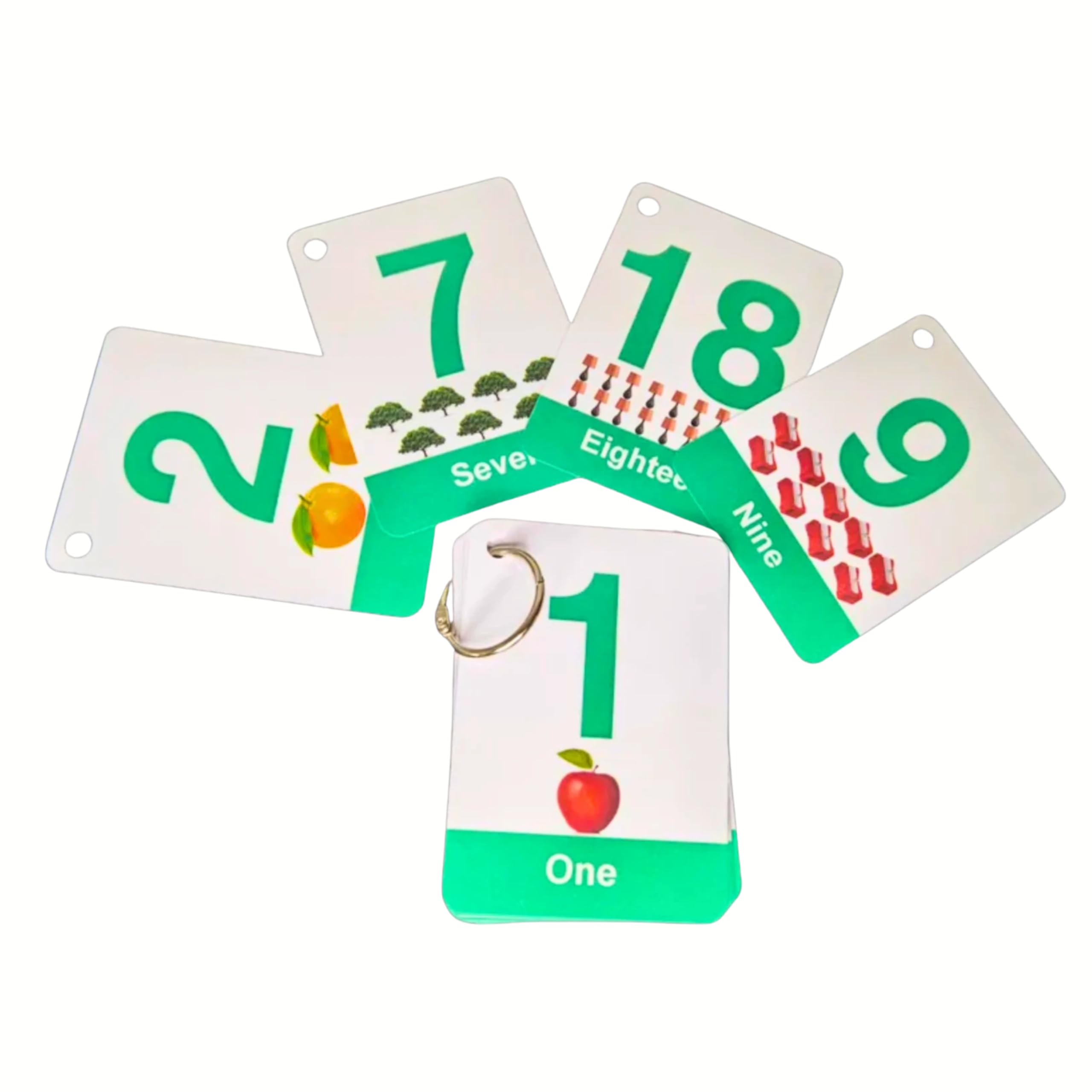 Toddler Flash Cards 70 Pcs Phonics Numbers Colors Shapes by Zstore