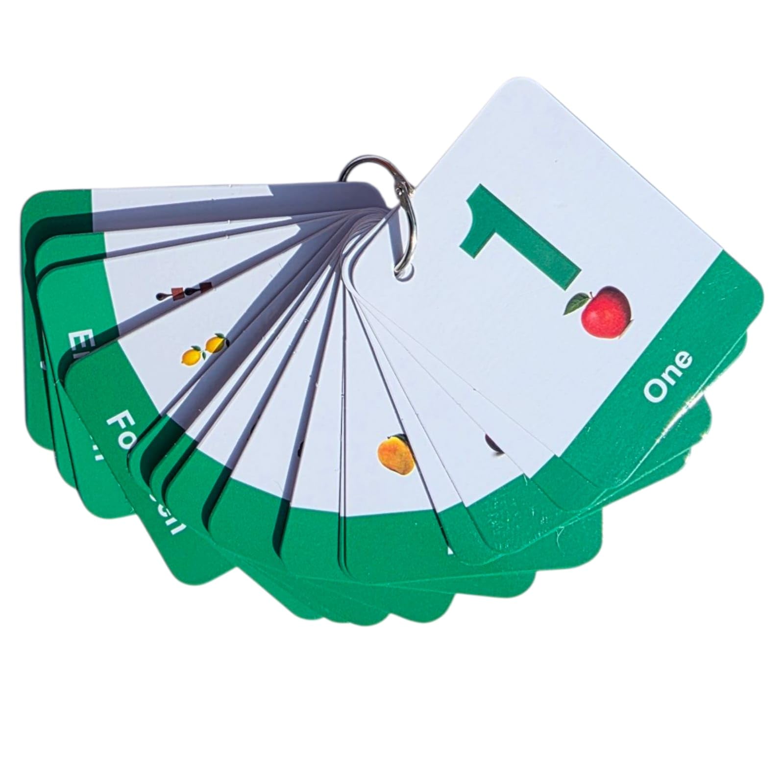 Counting Number Flashcards 1 to 20 for Toddlers Laminated by Zstore