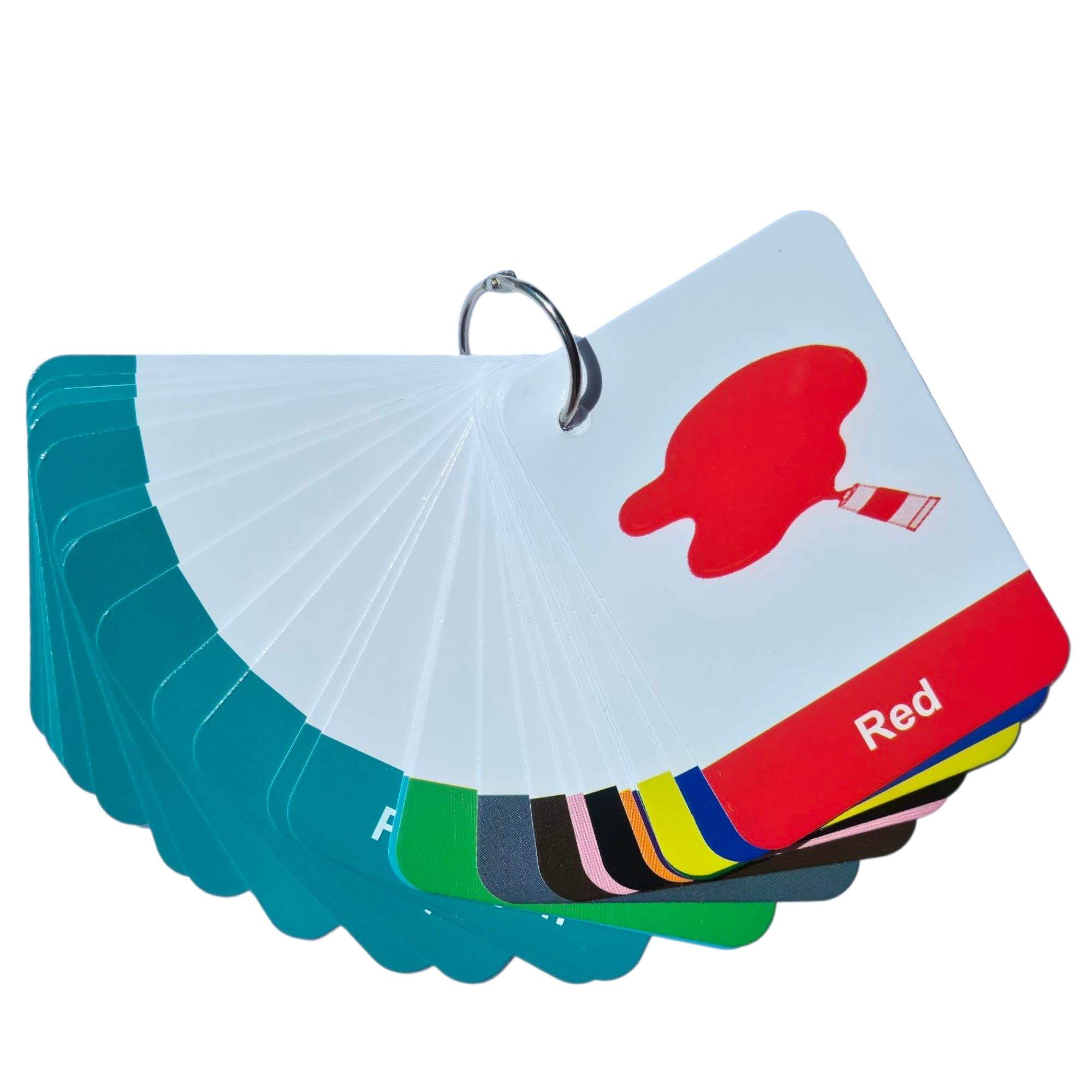 Colors and Shapes Educational Flashcards for Toddlers 24 by Zstore