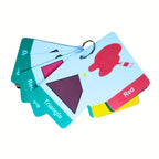 Colors and Shapes Educational Flashcards for Toddlers 24 by Zstore
