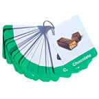 Alphabet Flashcards Pictures and Words 26 Ring Bound by Zstore