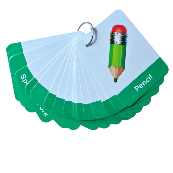 Baby First Word Flashcards – Educational Flash Cards for Toddler Learning & Speech Therapy