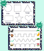 Learn to Write Tracing Set for Kids Age 6 Months Alphabet, Numbers, Shapes & Name by ZStore