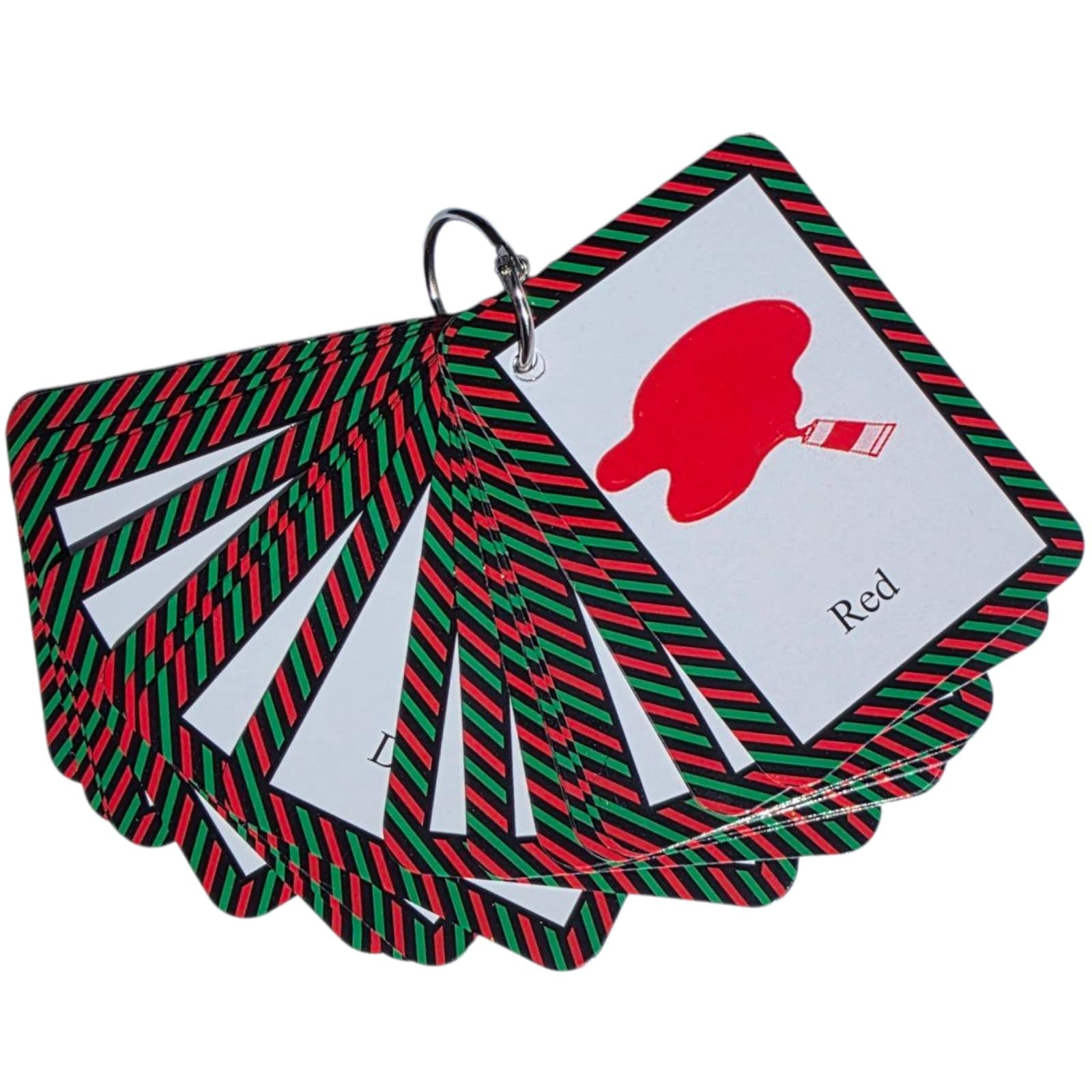 Colors And Shapes Flash Cards For Toddlers Binding Ring by Zstore