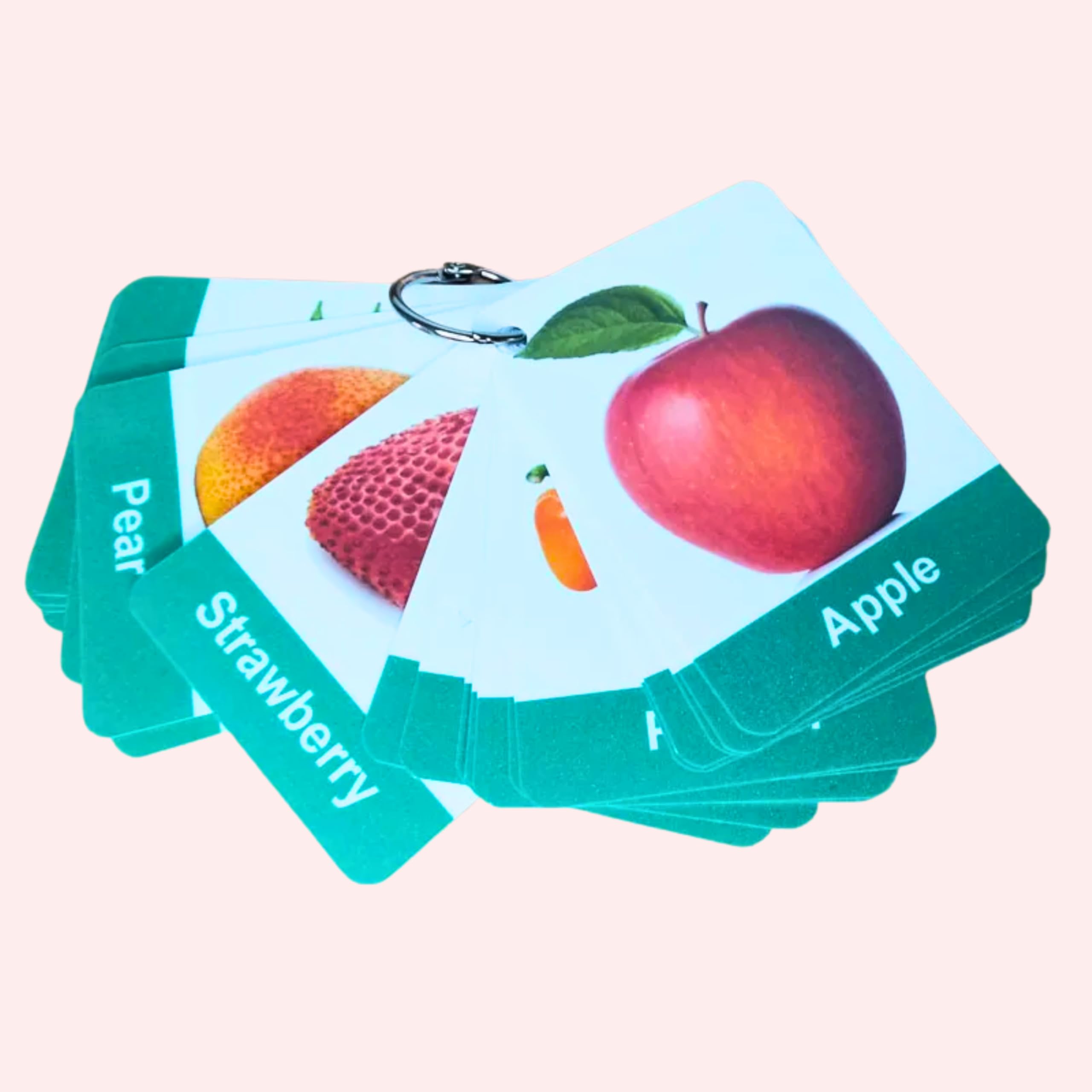 Fruits and Vegetables Flashcards for Toddlers and Autism by Zstore
