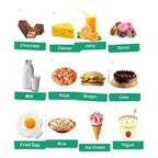 First Words, Fruits, Healthy Food, Body Parts, Animals, Colors & Shapes | Early Years Resources by Zstore