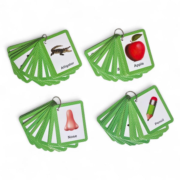 Toddler Flash Cards – Laminated Educational Flashcards | Early Learning Cards Set