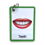 Zstore Body Parts Flashcards For Toddlers - Image Cards by Zstore