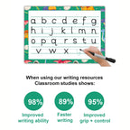 Alphabet Tracing Mat For Kids Capital And Lowercase Letters by ZStore