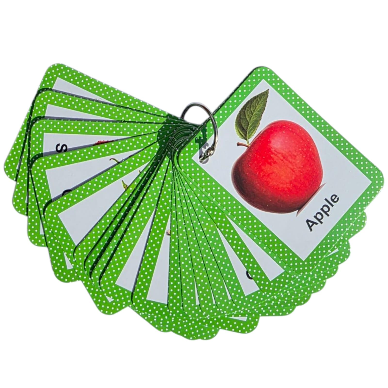 Fruit and Vegetable Flash Cards First Words for Toddlers by Zstore