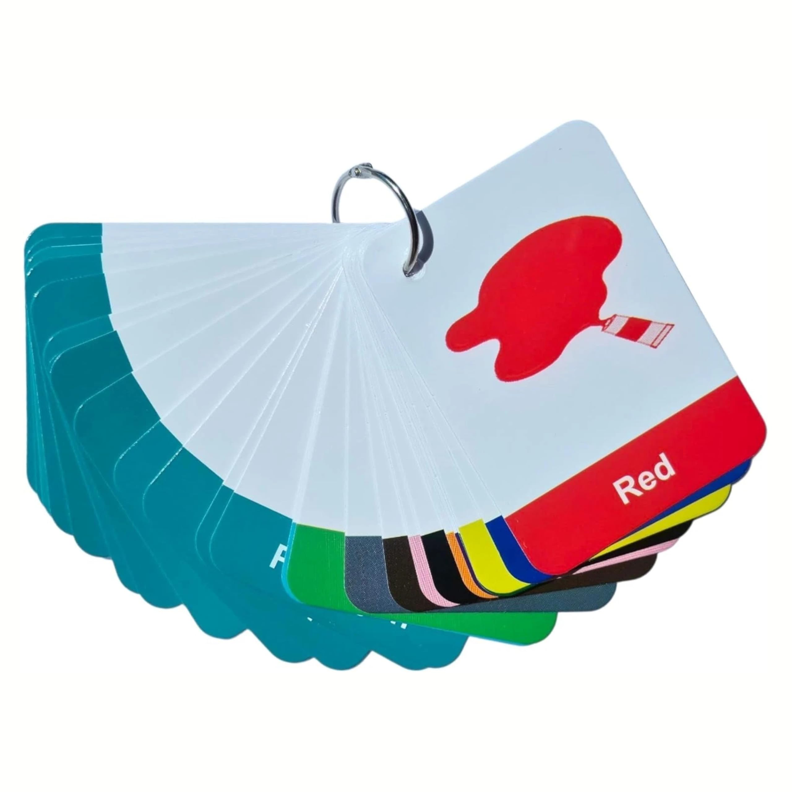 Toddler Flash Cards 70 Pcs Phonics Numbers Colors Shapes by Zstore