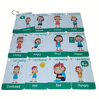 Feelings and Emotions Flash Cards for Girls and Toddlers by Zstore