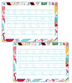 Reusable Tracing Sheets for Alphabet Writing – Capital & Small Letters Practice Mat | Wipe-Clean, Tear-Proof A4 Sheet | Double-Sided Handwriting Board with Pen by ZStore